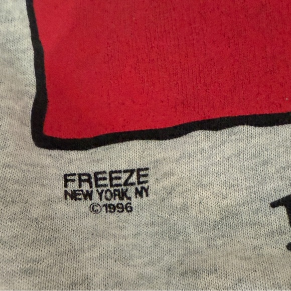 Vintage 90's Freeze New York I Don't Think So Sweatshirt - Picture 5 of 7